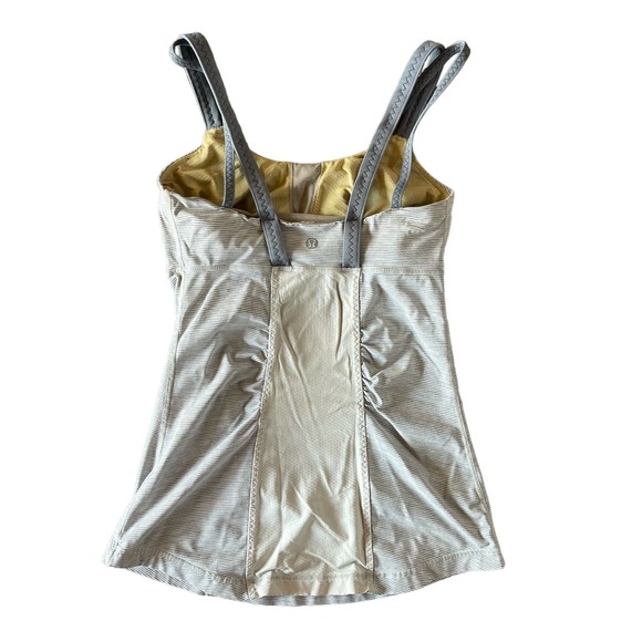 Lululemon Striped Tank Gray Striped - Picture 5 of 5